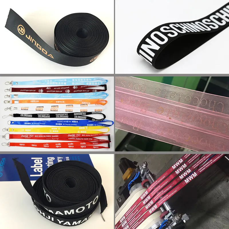 (JDZ-2001) Fully Automatic Silk Screen Printing Machine for Cotton, Grosgrain Ribbon, Elastic Tape / One Color Serigrafia Printer