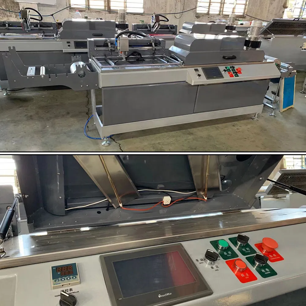 (JDZ-2001) Fully Automatic Silk Screen Printing Machine for Cotton, Grosgrain Ribbon, Elastic Tape / One Color Serigrafia Printer