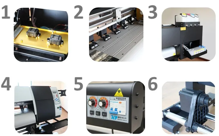 1.8m 3 Head Digital Sublimation Inkjet Printer Machine for Fabric and Textile