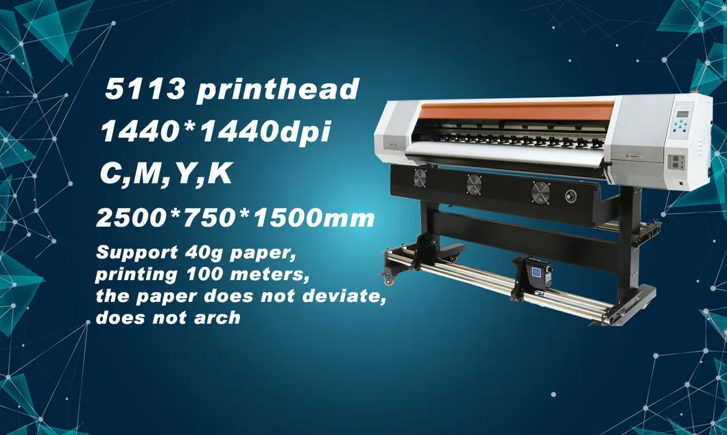 1.8m 6 Color Inkjet Printer with Dx5 Head Suitable for Sublimation Ink