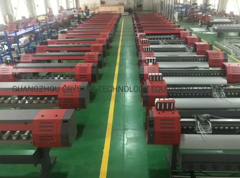 1.8m China Inkjet Indoor Outdoor F1080 Dx5 1440dpi Canvas Vinyl Banner Eco Solvent Printer Machine