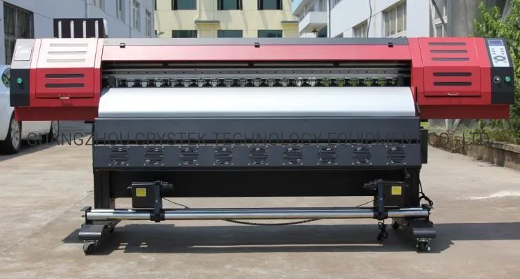 1.8m China Inkjet Indoor Outdoor F1080 Dx5 1440dpi Canvas Vinyl Banner Eco Solvent Printer Machine