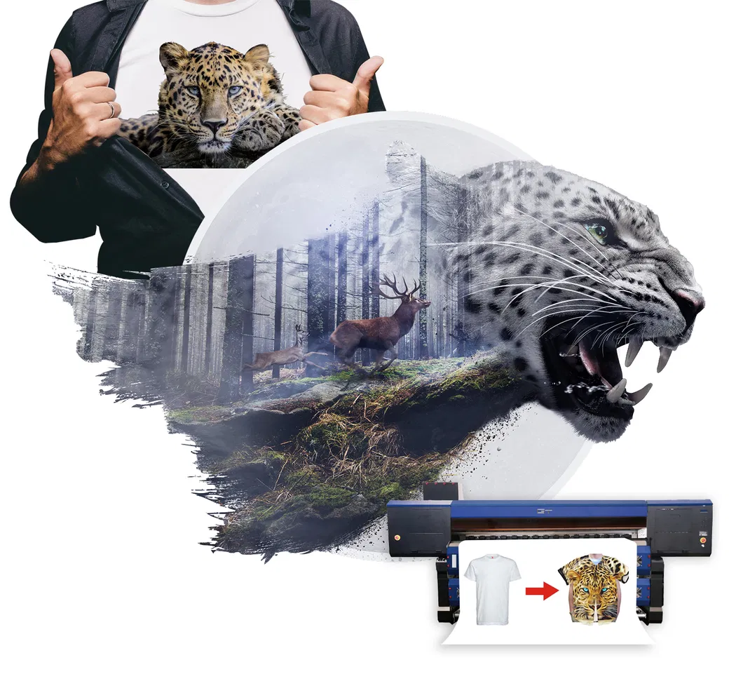 1.8m Printer for Sublimation with Exquisite Patterns