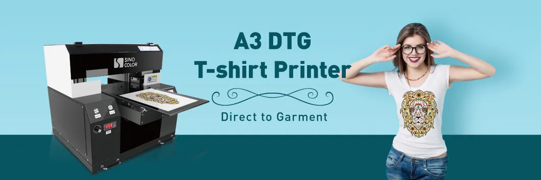 1440 Dpi Chinese Factory A3 A4 Cotton T-Shirt Printer Tp-300 with Epson Dx7 Head in Shanghai