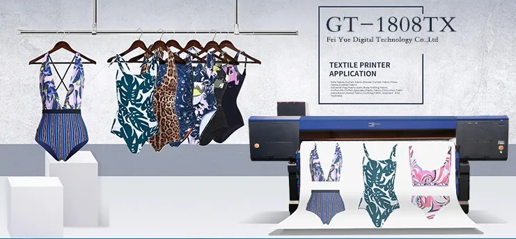 1800mm Wide Format Sublimation Printer with Two I3200 Print Head