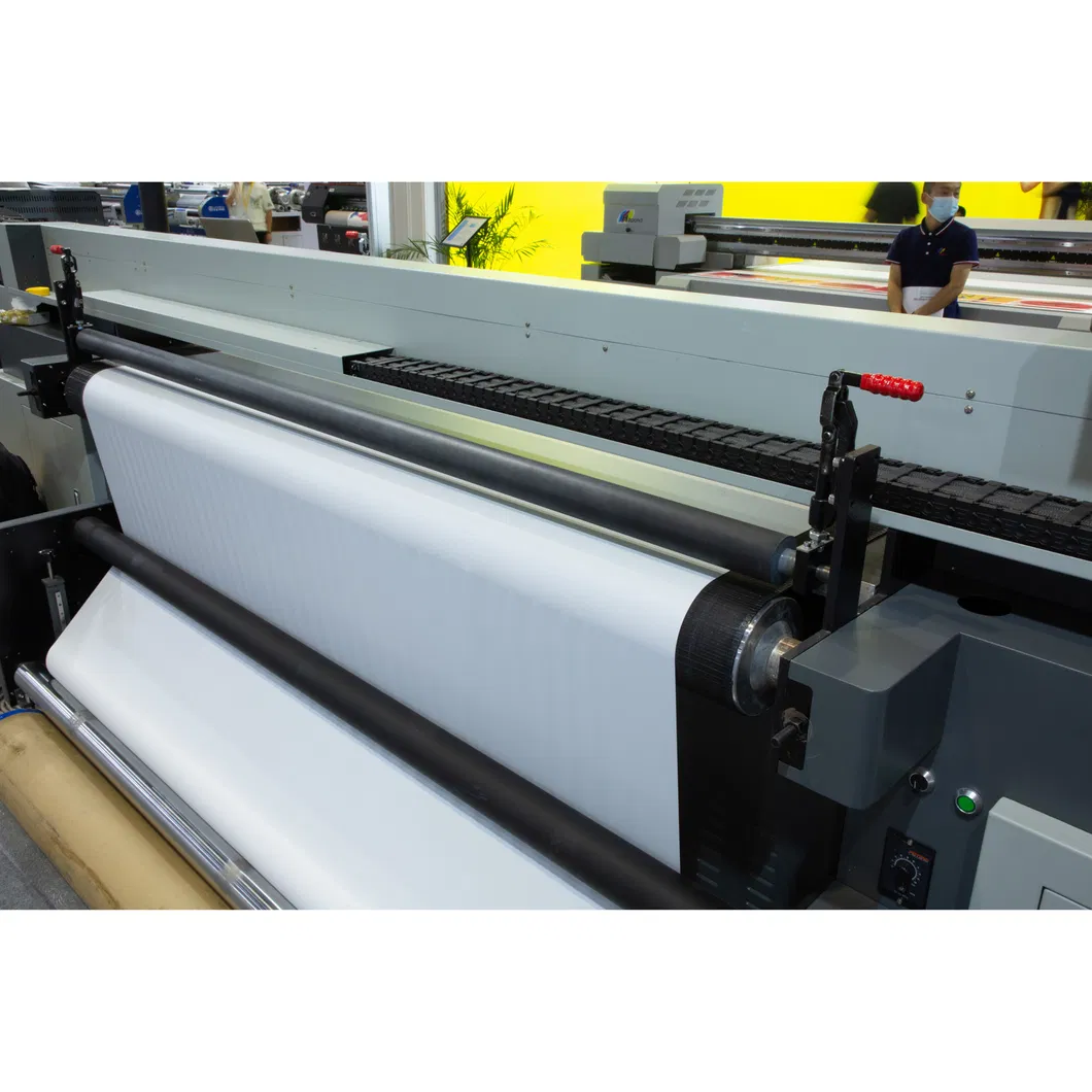 2m / 3.2m Belt Type I3200 Ricoh Gen5 Gen6 Konica 1024I / 1024A Kyocera Kj4a Ceiling Film Backlit Banner PVC Board Acrylic Hybrid Flatbed and Roll LED UV Printer