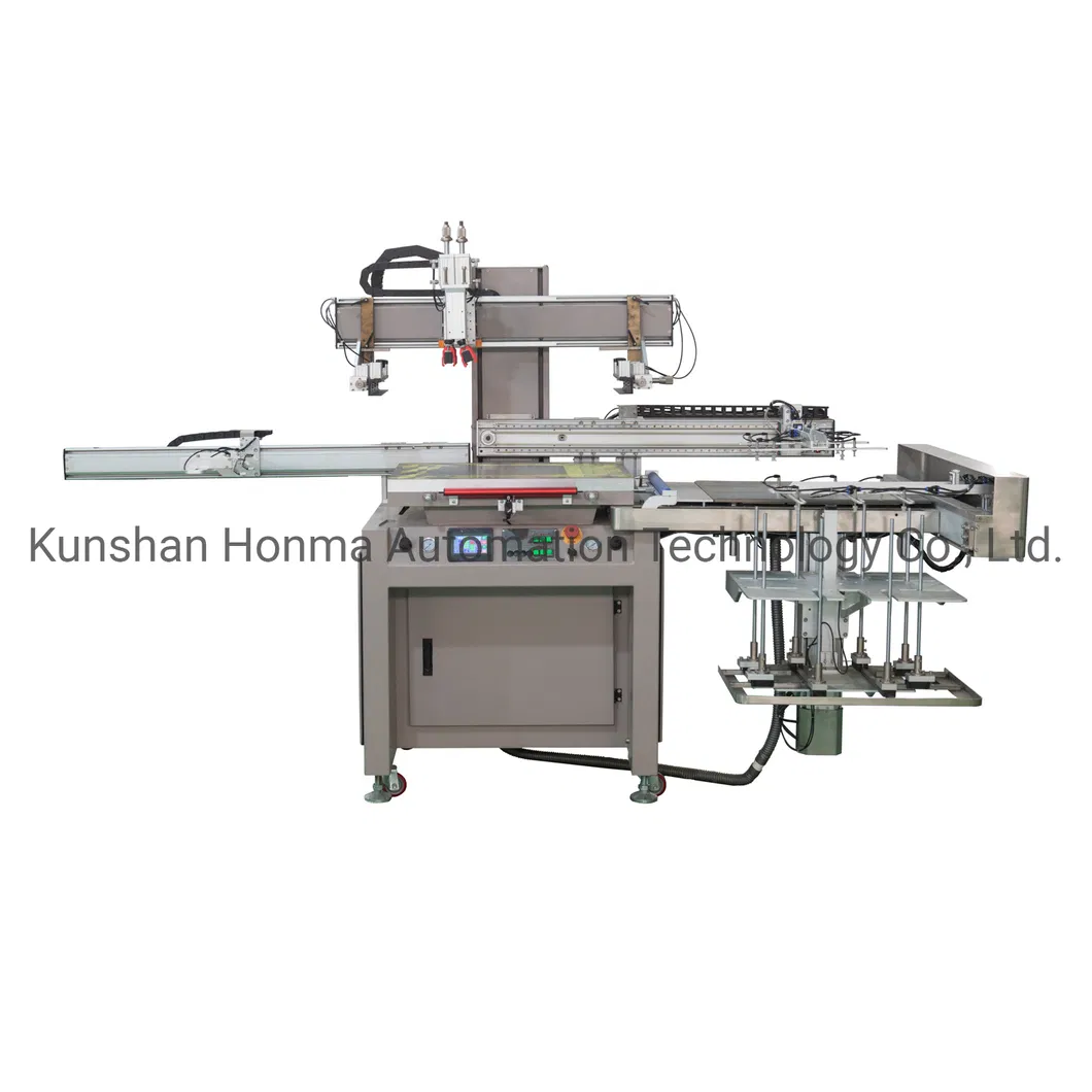 Automatic CCD Screen Printing Baking Line for Front Glass Cover of Mobile Phone