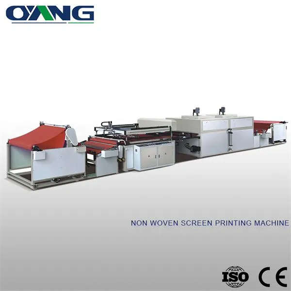 Automatic Single Color Non-Woven Fabric Screen Pinting Machinery (FB-NWF12010I)