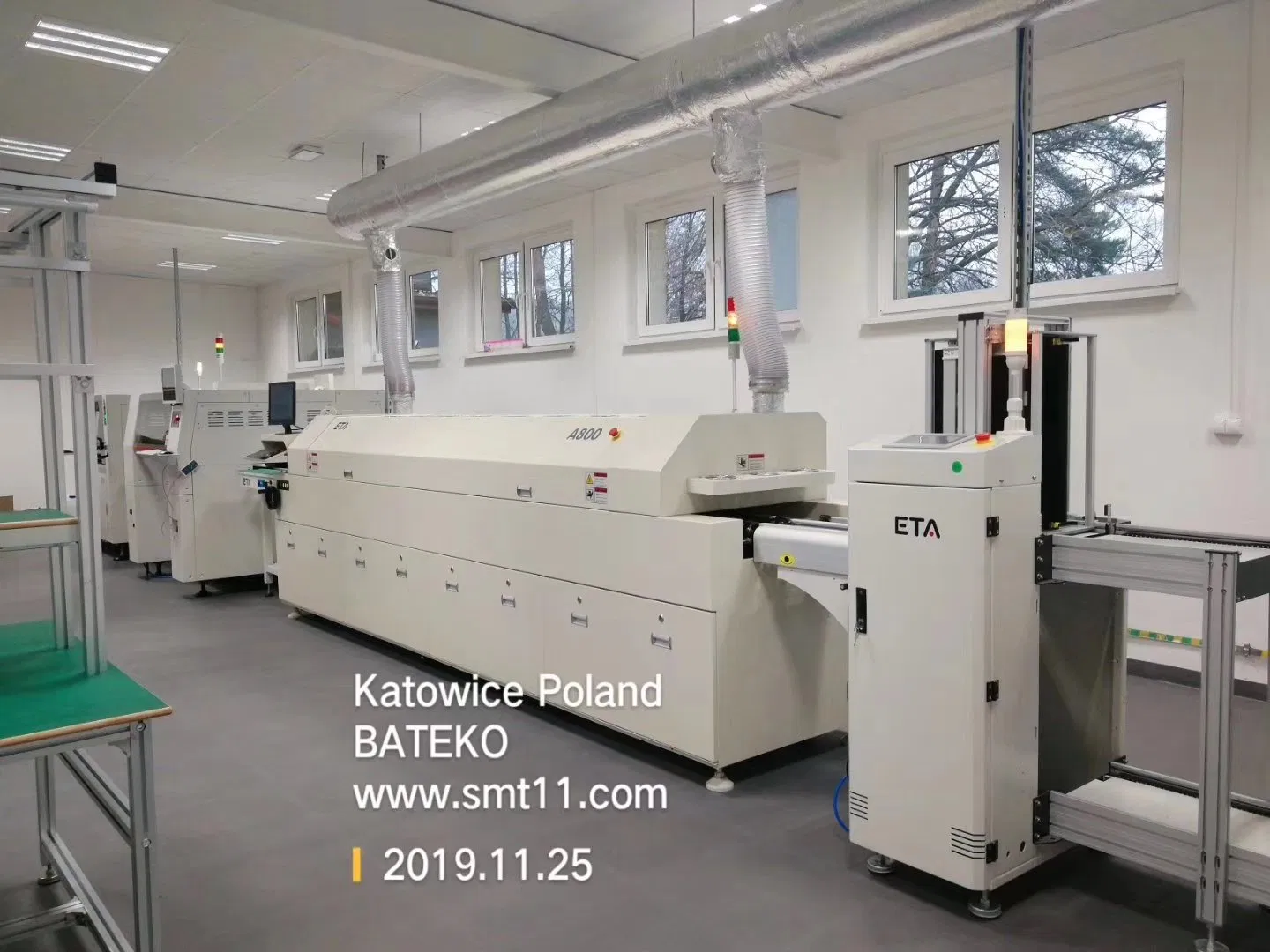 Automatic SMT Stencil Printer Solder Paste Printing