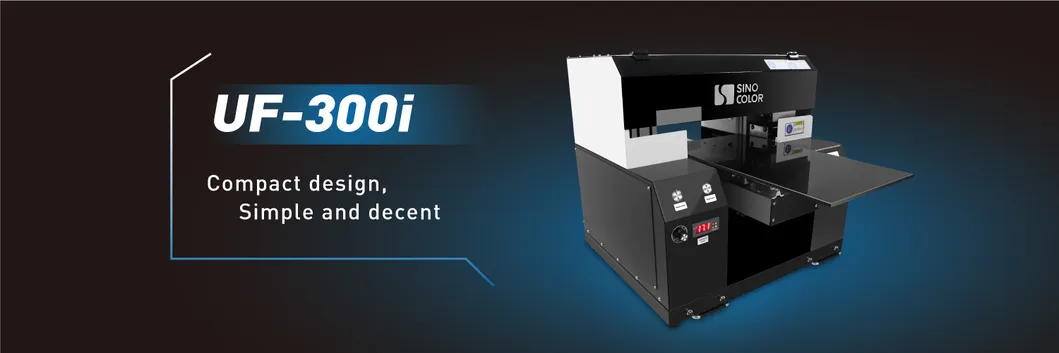 China Best Quality Multi-Function Dual Heads A2a3 Glass Pen Golf Card 3D Effect UV Printer with White Ink Stirring and Circulation