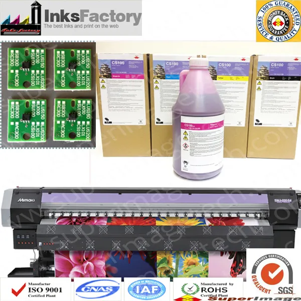 CS100 Inks for Mimaki Swj-320 S2/S4