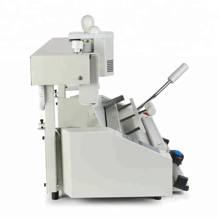 Deli 3872 Manual Comb Binding Machine Office Financial Binding Machine 21 Holes 425 Pages Binding Thickness