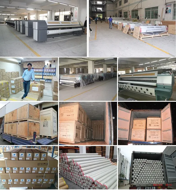 Digital Printing Machine Fy-3278f for PP PVC Banner, Vinyl, Mesh, One-Way-Vision, Film