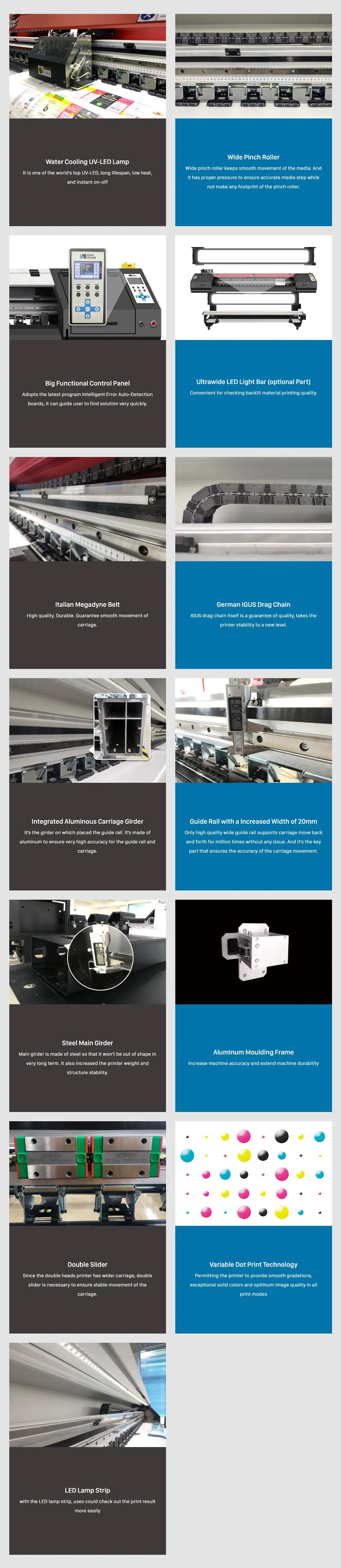 Double Side UV Roll to Roll Printer