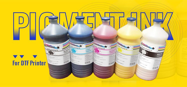 Dtf Pigment Ink for Dtf Pet Film Printer Direct to Garment Water Based Ink