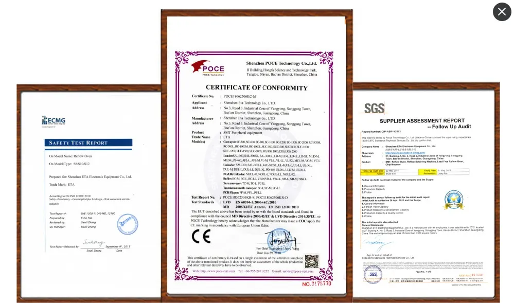 Factory SMT Full Auto Stencil Printer for PCB Size 400*340