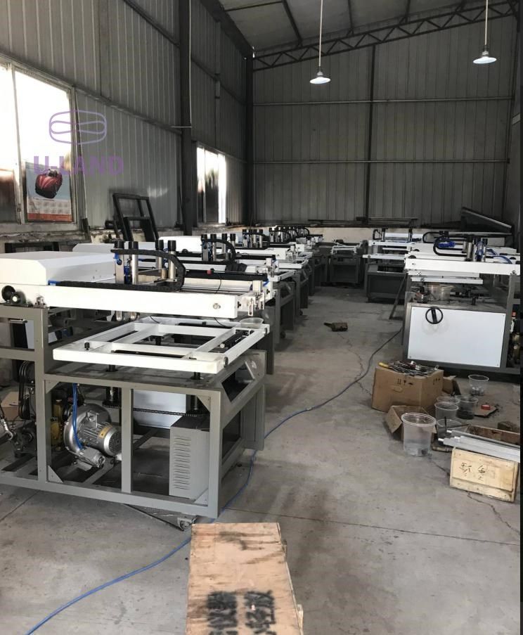 Flat Bed Slik Screen Printing Machine with CE