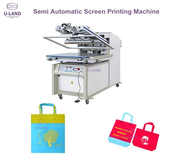 Flat Bed Slik Screen Printing Machine with CE
