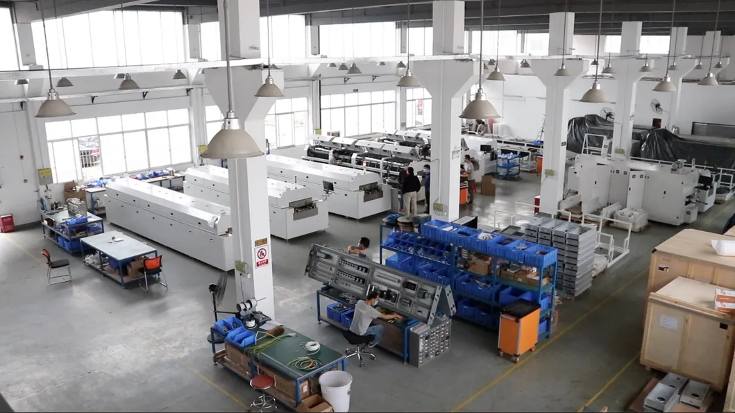 Full Auto Stencil Printer Machine SMD LED Light Assembly Line