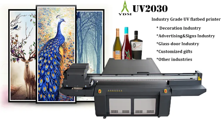 Glass Acrylic Large Printing Machine UV 2030 Printer