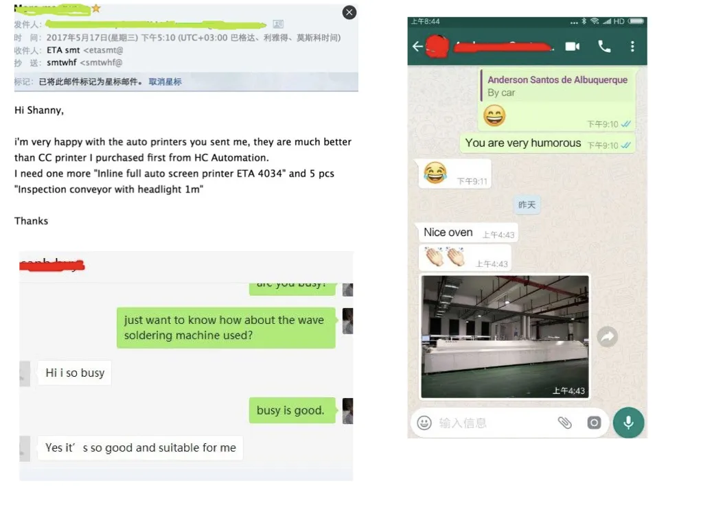 High Quality Auto Screen Printer Machine for PCBA Eta 4034