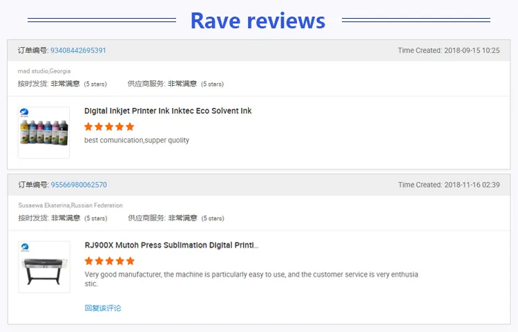 High Quality Chinese Manufacture Printers for Sublimation