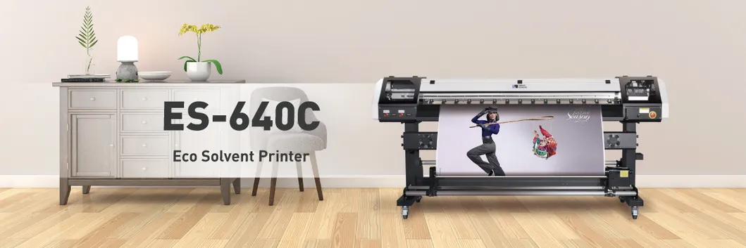 Hot Sale 1.6m 5feet Small Size Vinyl Sticker Billboard Eco Solvent Printer with Single Dx5 I3200 F1080 Heads