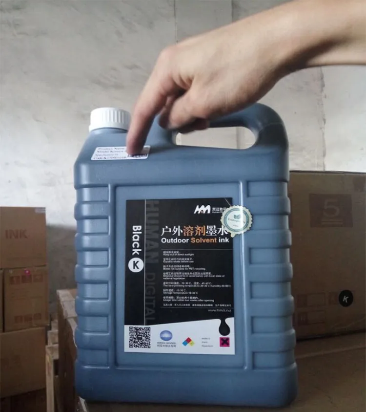 Human Konica Printer Vivid Six Color 512I-30pl Solvent Ink