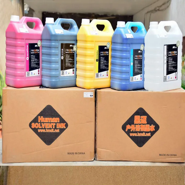 Human Konica Printer Vivid Six Color 512I-30pl Solvent Ink