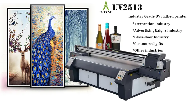 Industrial Large Format UV LED Inkjet Printer