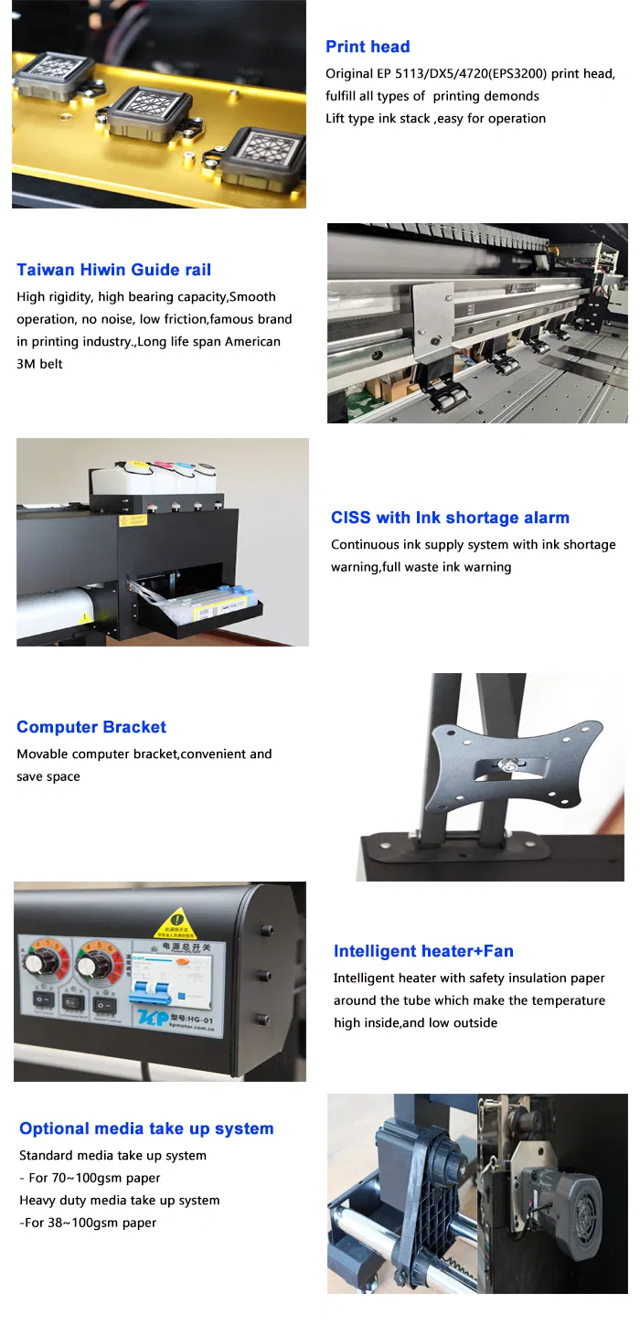 Large Format Digital Dye Sublimation Printer Price for Transfer