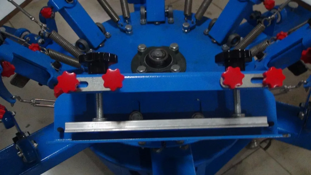 Manual 6 Colors Tshirt Screen Printing Machine