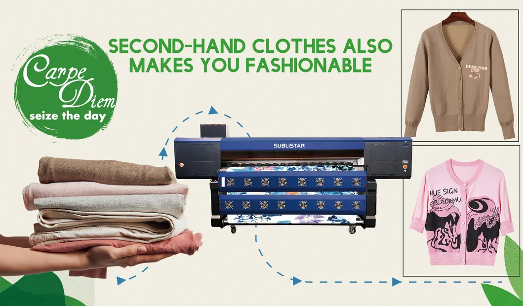 Multi-Color Large Format Digital Textile Sublimation Printer for Polyester