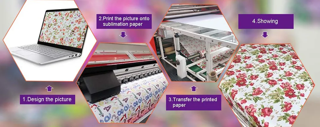 Multi-Color Top Selling Digital Textile Sublimation Printer for Fabric