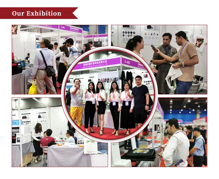 Refinecolor Automatic and Multicolor A3 UV Printer for Pen, Mobile Phone Shell, Disk, Golf Ball, Metal