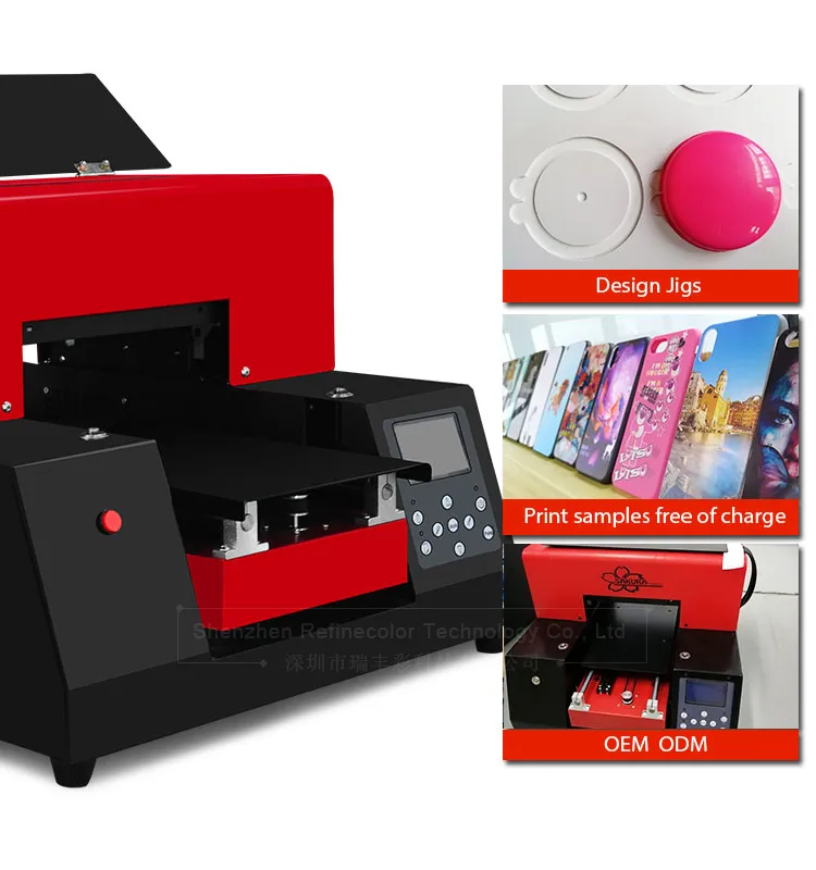 Rfc Cost-Effective Flash Inkjet Technology A4 UV for Epson R330 PVC Card Business Card Printer