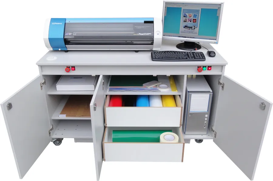 Roland Bn20 Desktop Printer&Cutter for Sticker/Label/T-Shirt Transfer Printing