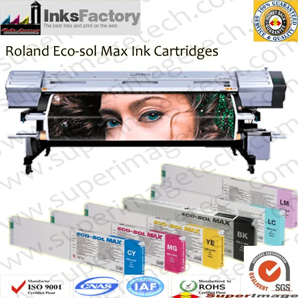 Roland Xf-640 Eco-Sol Max 2 Ink Cartridges (440ml)