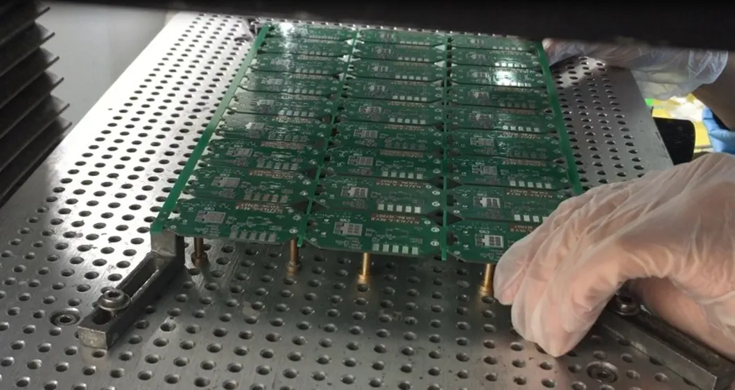 Semi Automatic PCB Screen Printing Machine Ys1200 for 1.2m LED Solder Pasting