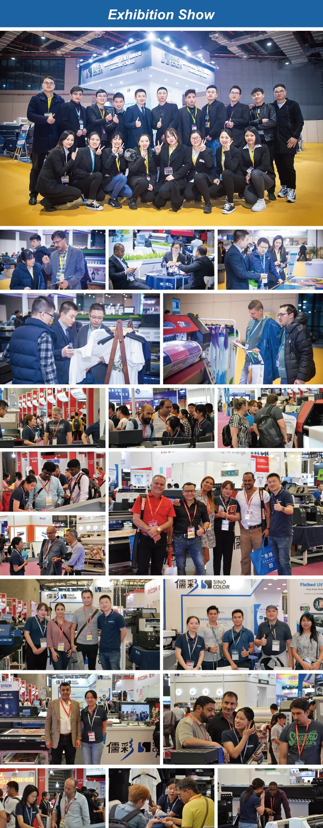 Sinocolor China Made 1440 Dpi DTG Printer Tp-600d in Shanghai with Epson Printhead