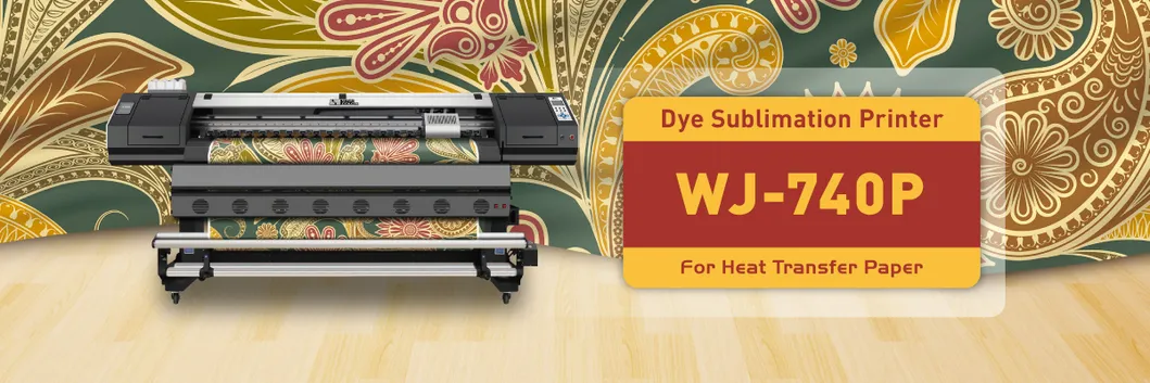 Sinocolor Heat Transfer Paper Sublimation T-Shirt Printer Wj-740p