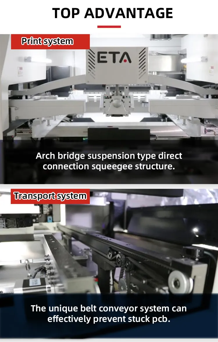 SMT Automatic PCB Solder Paste Printing Machine, Automatic Solder Paste Printer SMT Stencil Printer Machine Factory Supply