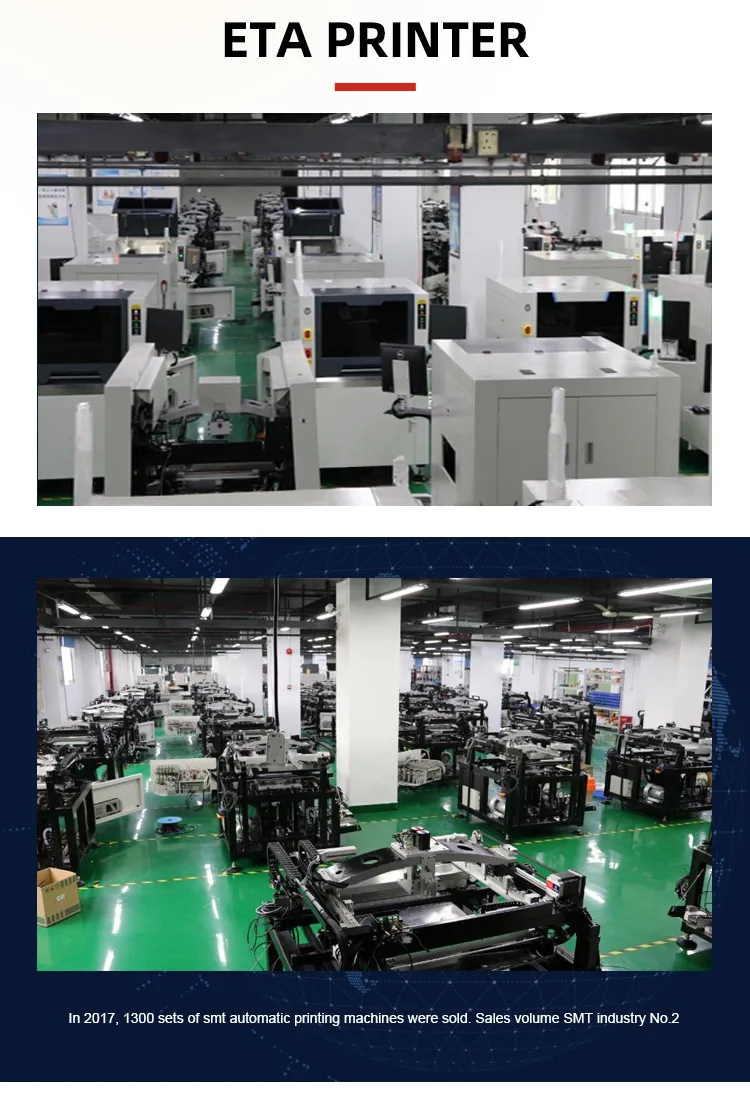 SMT Automatic PCB Solder Paste Printing Machine, Automatic Solder Paste Printer SMT Stencil Printer Machine Factory Supply