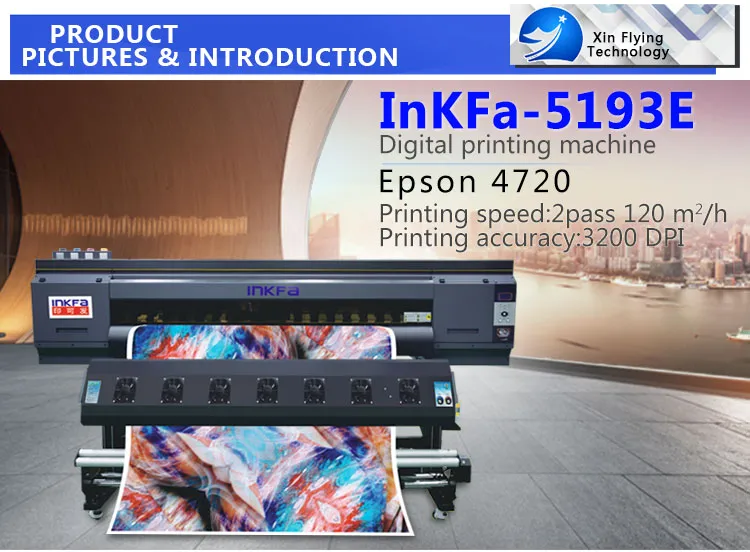 Sublimation Printer Printing Machine Fabric Printer Sublimation