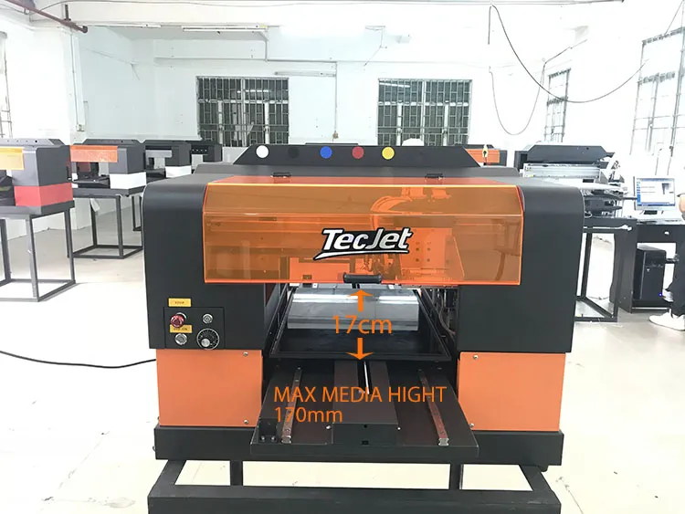 Tecjet 3350 UV Flatbed Printer Wedding Card Printing Machine