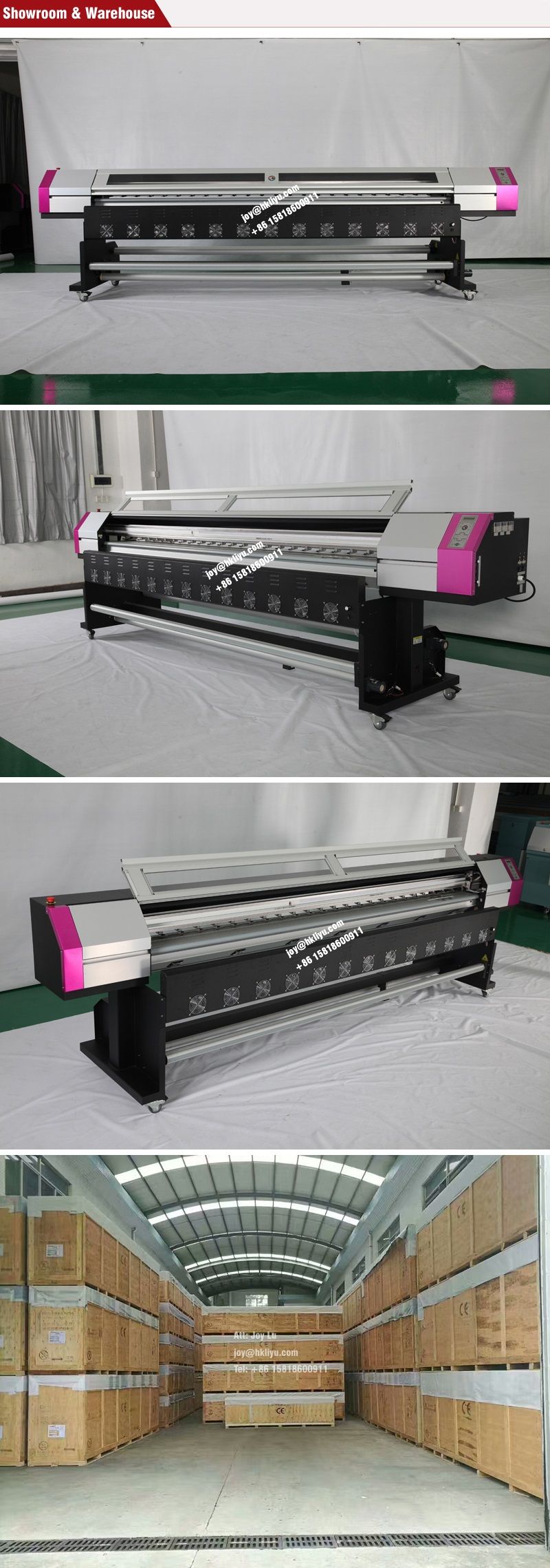 Universal Digital Galaxy Printer Ud-3218le with 4PCS Epson Dx5 Print Heads