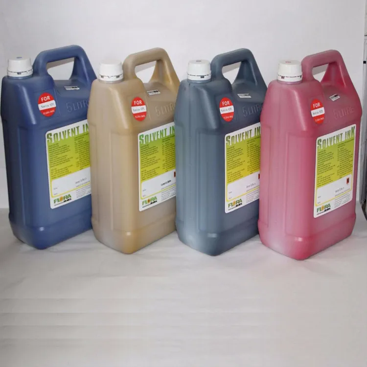 Vivid Color Flora Digital Printing Machine 512-35pl Solvent Ink