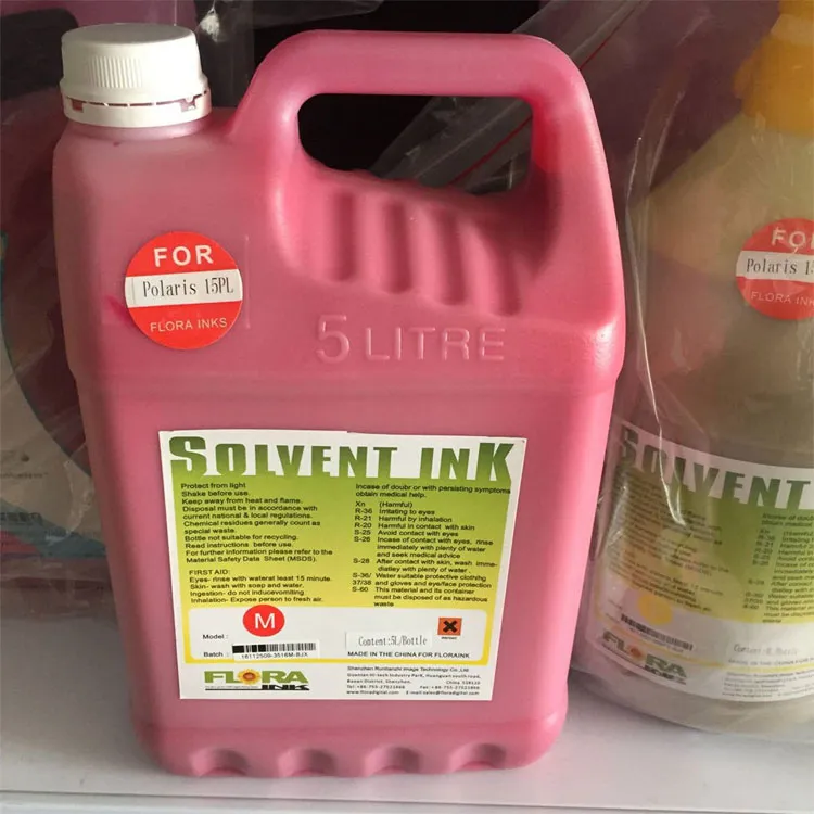 Vivid Color Flora Digital Printing Machine 512-35pl Solvent Ink