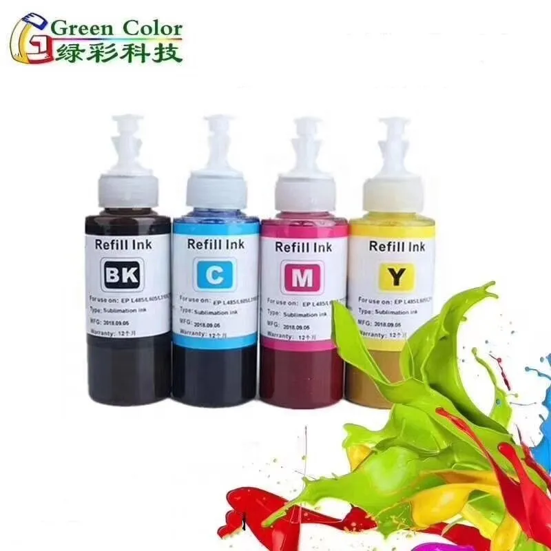 Wholesale Price 1000ml Print Effect Dye Sublimation Ink for Epson L380 L805 L130 Wf7710 7720 7110 1430 Sublimation Ink